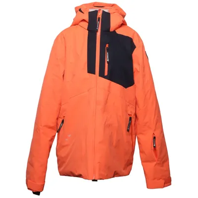 Ski jacket (Orange, Black) from Degre 7 Polyamide, Polyester