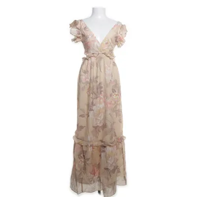 Maxikleid (Beige, Mehrfarbig) von H&M Polyamid, Viskose, Polyester