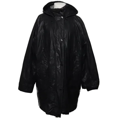 Parka (Black) from Etage Cotton, Polyamide, Polyester, Viscose, Wool