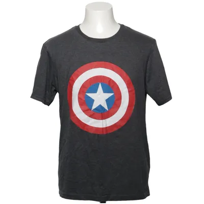 T-shirt (Gris, Multicolore) de Marvel Coton, Polyester