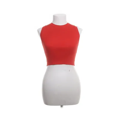 Crop top (Rood) van Zara Polyamide, Viscose