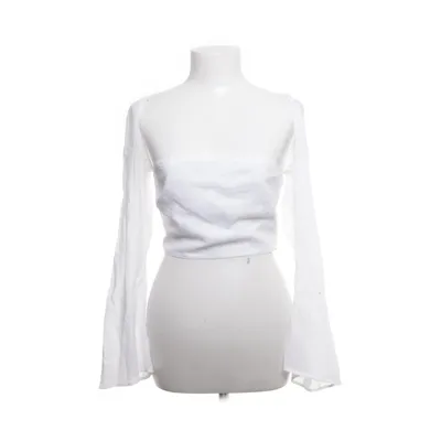 Crop top (Wit) van Zara Polyester