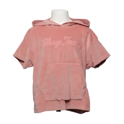 Hoodie (Pink) from DKNY Jeans Elastane, Polyester