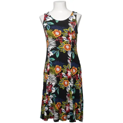 Maxi jurk (Zwart, Meerkleurig) van Happi Elastaan, Viscose
