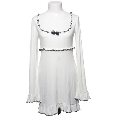 Kjole (Hvid, Sort) fra Out from Under for Urban Outfitters Elastan, Viscose