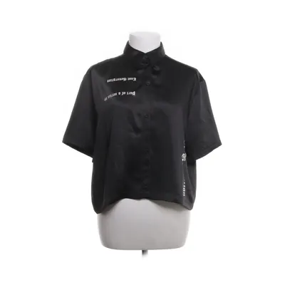 Kortærmet skjorte (Sort) fra Collusion Polyester