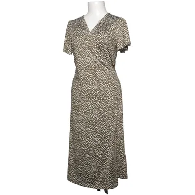 Wrap dress (Green, White) from Cellbes Elastane, Polyester