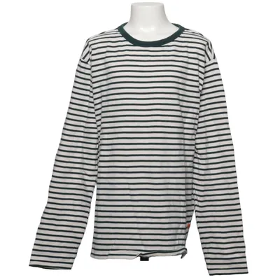Lange mouwen shirt (Wit, Groen) van Zara Katoen