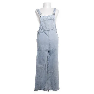 Hängselbyxor (Blå) från Mango Denim Bomull