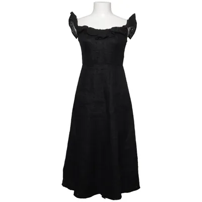 Jurk (Grijs) van Reformation Linnen, Polyester
