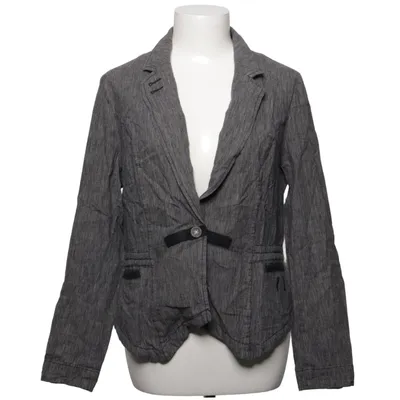 Blazer (Grijs) van Greenhouse Katoen, Linnen