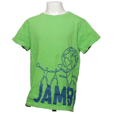 T-shirt (Grön, Blå) från Äventyr på riktigt Ekologisk bomull