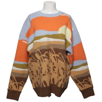 Sweater (Blue, Orange, Brown) from Jaded London Acrylic, Polyamide, Polyester