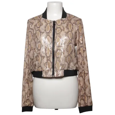 Bomber jacket (Brown, Black) from Oxygene Elastane, Polyester