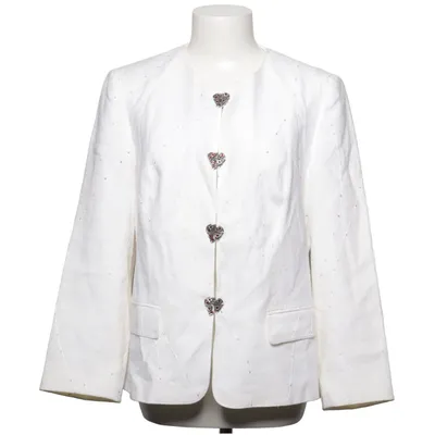 Blazer (Blanc, Multicolore) de Steinbock Acétate, Lin