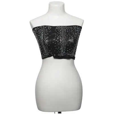 Tube top (Zwart) van Kikiriki Elastaan, Polyamide