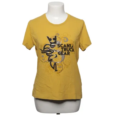 T-shirt (Jaune) de Scania Truck Gear Coton