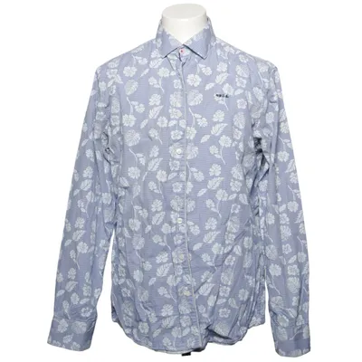 Chemise (Bleu, Blanc) de New Zealand Auckland Coton