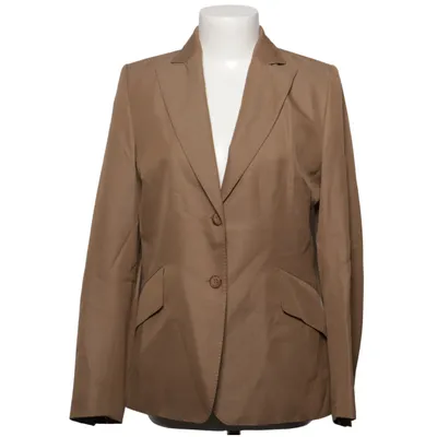 Blazer (Beige) fra Mari Philippe Polyester, Viscose, Uld