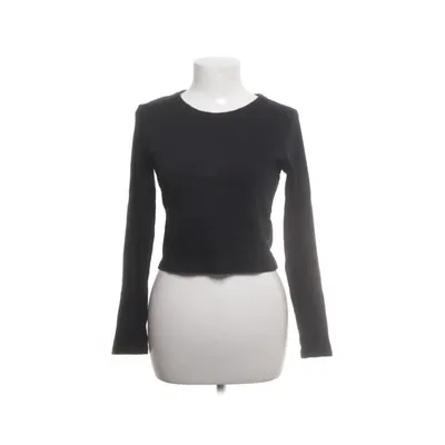 Langarmshirt (Schwarz) von Divided by H&M Baumwolle, Elasthan