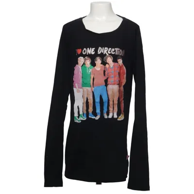 Langærmet t-shirt (Sort, Flerfarvet) fra One Direction