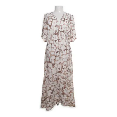 Omlottklänning (Brun, Vit) från Pernilla Wahlgren Design Polyester