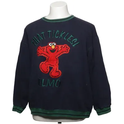 Sweatshirt (Blue, Green, Red) from Sesame Street Cotton, Polyester