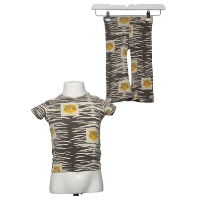 Set (Brun, Vit, Flerfärgad) från Mini Rodini Bomull, Elastan