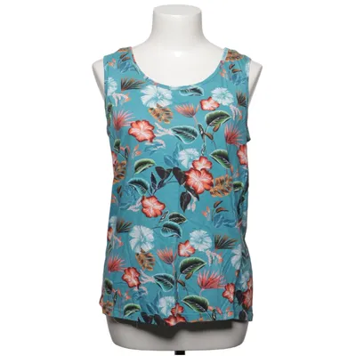 Tanktop (Blauw, Meerkleurig) van Cecil Katoen, Modal