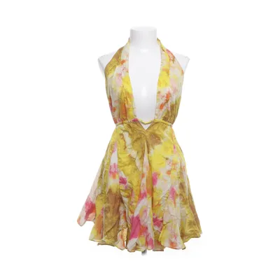 Dress (Yellow, Multicolored) from Zara Cotton