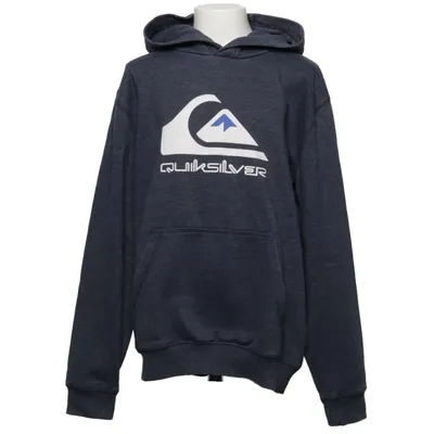 Hoodie (Blue) from Quiksilver Cotton, Polyester