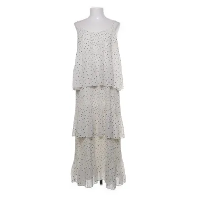 Maxi jurk (Wit, Blauw) van Samsøe & Samsøe Gerecycled polyester