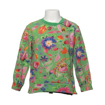 Sweatshirt (Grøn, Flerfarvet) fra Oilily Elastan, Økologisk bomuld