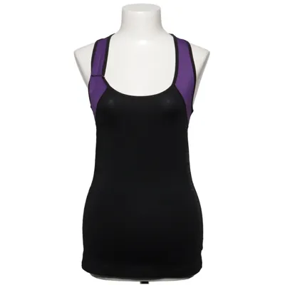 Træningstanktop (Sort, Lilla) fra Gymgrossisten Elastan, Polyester