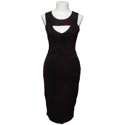 Dress (Black, Purple) from Dark Pink Elastane, Polyester