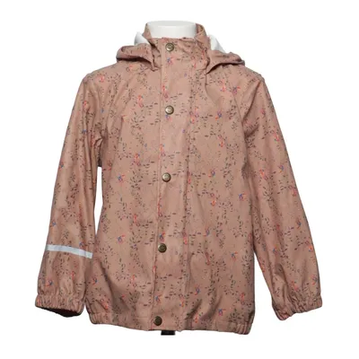 Regnjakke (Pink, Flerfarvet) fra Mikk-line Polyester, Polyurethan