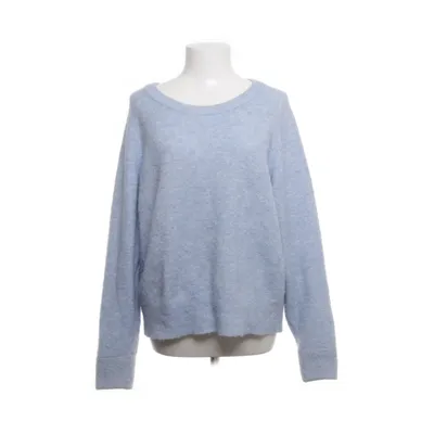 Sweater (Blue) from Samsøe & Samsøe Polyester, Alpaca wool, Merino wool, Elastane