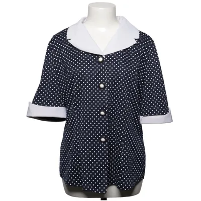 Top (Blå, Hvid) fra Eurofashion Polyester
