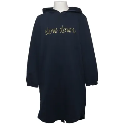 Hood dress (TNDEBORA L S SWEAT DRESS) from The New Cotton, Polyester