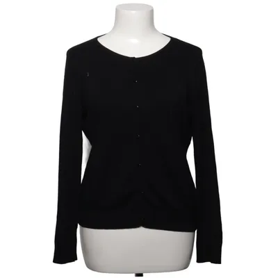 Cardigan (Noir) de Basic Line Polyamide, Viscose