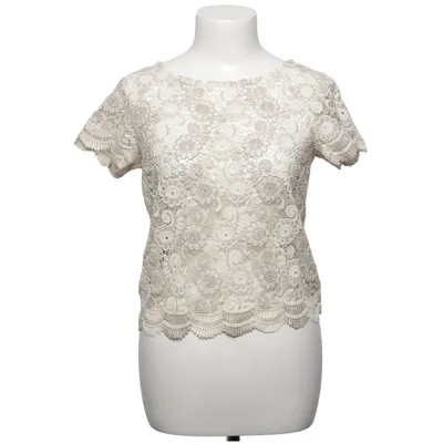 Top (Beige, White, Gold) from Zetterberg Couture Cotton