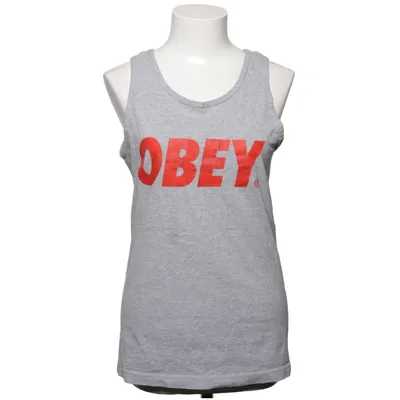 Tanktop (Grijs, Rood) van Obey