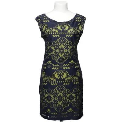 Robe (Bleu, Jaune, Multicolore) de Studio M Polyamide, Polyester, Viscose
