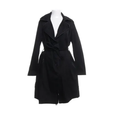 Coat (Black) from R Edition Cotton, Polyester