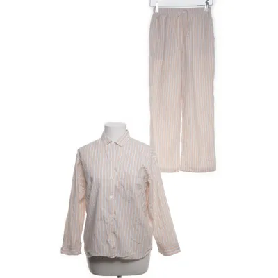 Pyjama (Wit, Beige, Meerkleurig) van Uniqlo Katoen, Elastaan, Viscose