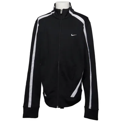 Veste de sport (Noir, Blanc) de Nike Élasthane, Polyester