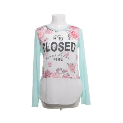 Bluse (Türkis, Mehrfarbig) von One love by L&S Elasthan, Polyester, Viskose