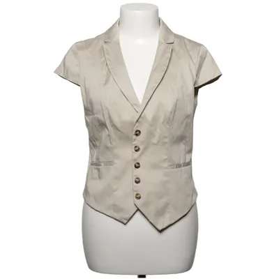Gilet de costume (Beige) de H&M Coton, Élasthane, Polyester, Viscose