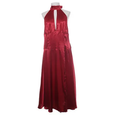 Halterneck-kjole (Rød) fra Cottelli Collection Polyester