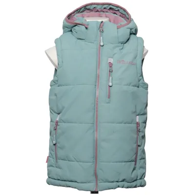 Outdoor vest (Groen, Lila) van Trollkids Polyamide, Polyester
